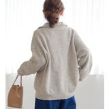 洗えるもちもちハーフジップニット | Viola e Viola | 詳細画像9