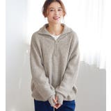 洗えるもちもちハーフジップニット | Viola e Viola | 詳細画像13