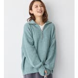 洗えるもちもちハーフジップニット | Viola e Viola | 詳細画像14