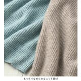 洗えるもちもちハーフジップニット | Viola e Viola | 詳細画像5