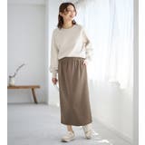 毛布のような温かさ楽ぽか裏ファーナロースカート | Viola e Viola | 詳細画像16 