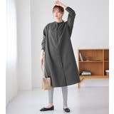 お手入れ簡単羽織に使えるシャツワンピース | Viola e Viola | 詳細画像12 