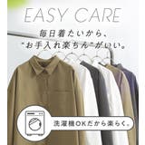 お手入れ簡単羽織に使えるシャツワンピース | Viola e Viola | 詳細画像2 