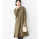 モカカーキ | お手入れ簡単羽織に使えるシャツワンピース | Viola e Viola