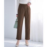 あったか裏起毛カットジョーゼットスリムパンツ | alotta | 詳細画像2 