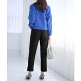 あったか裏起毛カットジョーゼットスリムパンツ | alotta | 詳細画像17 