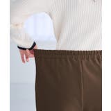 あったか裏起毛カットジョーゼットスリムパンツ | alotta | 詳細画像25 