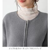 ランタンスリーブジップニットコーディガン | Viola e Viola | 詳細画像5 