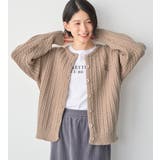 ミニケーブル柄ゆるカーディガン | Viola e Viola | 詳細画像19 