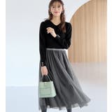 ブラック系 | 欲しいが詰まった！ドッキングワンピース | alotta