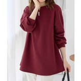 フワぽかエンボス裏起毛チュニック | alotta | 詳細画像23