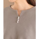 フワぽかエンボス裏起毛チュニック | alotta | 詳細画像6