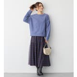 ブークレ裏起毛袖ボタンゆるプルオーバー | Viola e Viola | 詳細画像20 