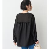 アゼ編み風裏起毛異素材切替プルオーバー | Viola e Viola | 詳細画像13