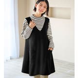 ブラッククロボーダー | あったか裏起毛ジャンスカ風ドッキングワ | Viola e Viola