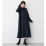 表起毛ニットソーフレアーワンピース | Viola e Viola | 詳細画像11 