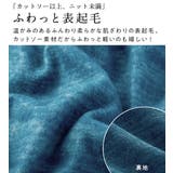 表起毛ニットソーＡラインチュニック | Viola e Viola | 詳細画像2 