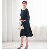 レース切替アンサンブル風ワンピース | alotta | 詳細画像19 