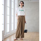 らくキレイストレッチワイドパンツ     | Viola e Viola | 詳細画像21 