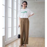 らくキレイストレッチワイドパンツ     | Viola e Viola | 詳細画像23 