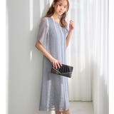 華やかラメレースチューリップ袖ワンピース | alotta | 詳細画像15 