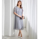 華やかラメレースチューリップ袖ワンピース | alotta | 詳細画像16 