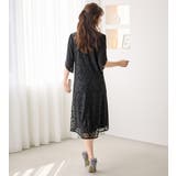 華やかラメレースチューリップ袖ワンピース | alotta | 詳細画像21 