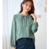 ピンタックデザインリボンブラウス | alotta | 詳細画像12