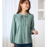 ピンタックデザインリボンブラウス | alotta | 詳細画像16