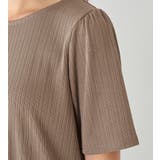 ひんやりランダムテレコリブＴシャツ | alotta | 詳細画像25 