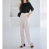 5分袖パール調ボタンTシャツ | alotta | 詳細画像11