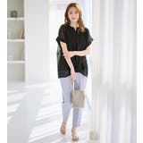 裾タックふんわりブラウス | alotta | 詳細画像29