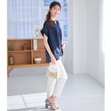 裾タックふんわりブラウス | alotta | 詳細画像34