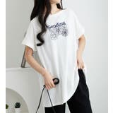 大人の華やかプリントチュニックTシャツ | Viola e Viola | 詳細画像8