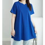 ロングフレアーTシャツチュニック | alotta | 詳細画像12