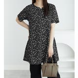 ロングフレアーTシャツチュニック | alotta | 詳細画像5