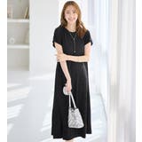 フレンチスリーブフレアーワンピース | alotta | 詳細画像21 