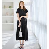 フレンチスリーブフレアーワンピース | alotta | 詳細画像24 