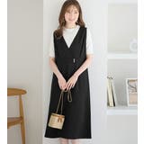 カシュクールデザインジャンパースカート | alotta | 詳細画像5 