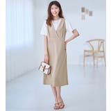 カシュクールデザインジャンパースカート | alotta | 詳細画像14 