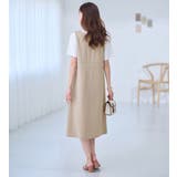 カシュクールデザインジャンパースカート | alotta | 詳細画像15 