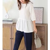 ジャカードペプラムトップス | Viola e Viola | 詳細画像9