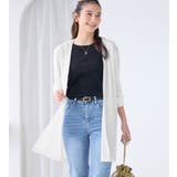 オフホワイトロング | 【選べる丈】ひんやりこなれカーデ（ロング） | Viola e Viola