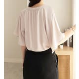 【接触冷感】さらさらＥＡＳＹフレアスリーブブラウス | Viola e Viola | 詳細画像11 