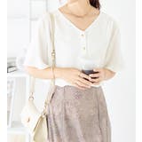 前後２ＷＡＹフレアー袖ブラウス | alotta | 詳細画像21 