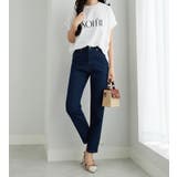 すっきりスリムデニムパンツ | alotta | 詳細画像1 