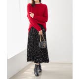 プリントプリーツスカート | alotta | 詳細画像4 