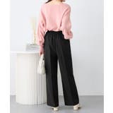 ウエストシャーリングとろみワイドパンツ | alotta | 詳細画像10 