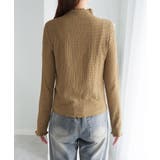 カットジャガードプチハイネックプルオーバ | alotta | 詳細画像11