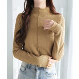 カットジャガードプチハイネックプルオーバ | alotta | 詳細画像2